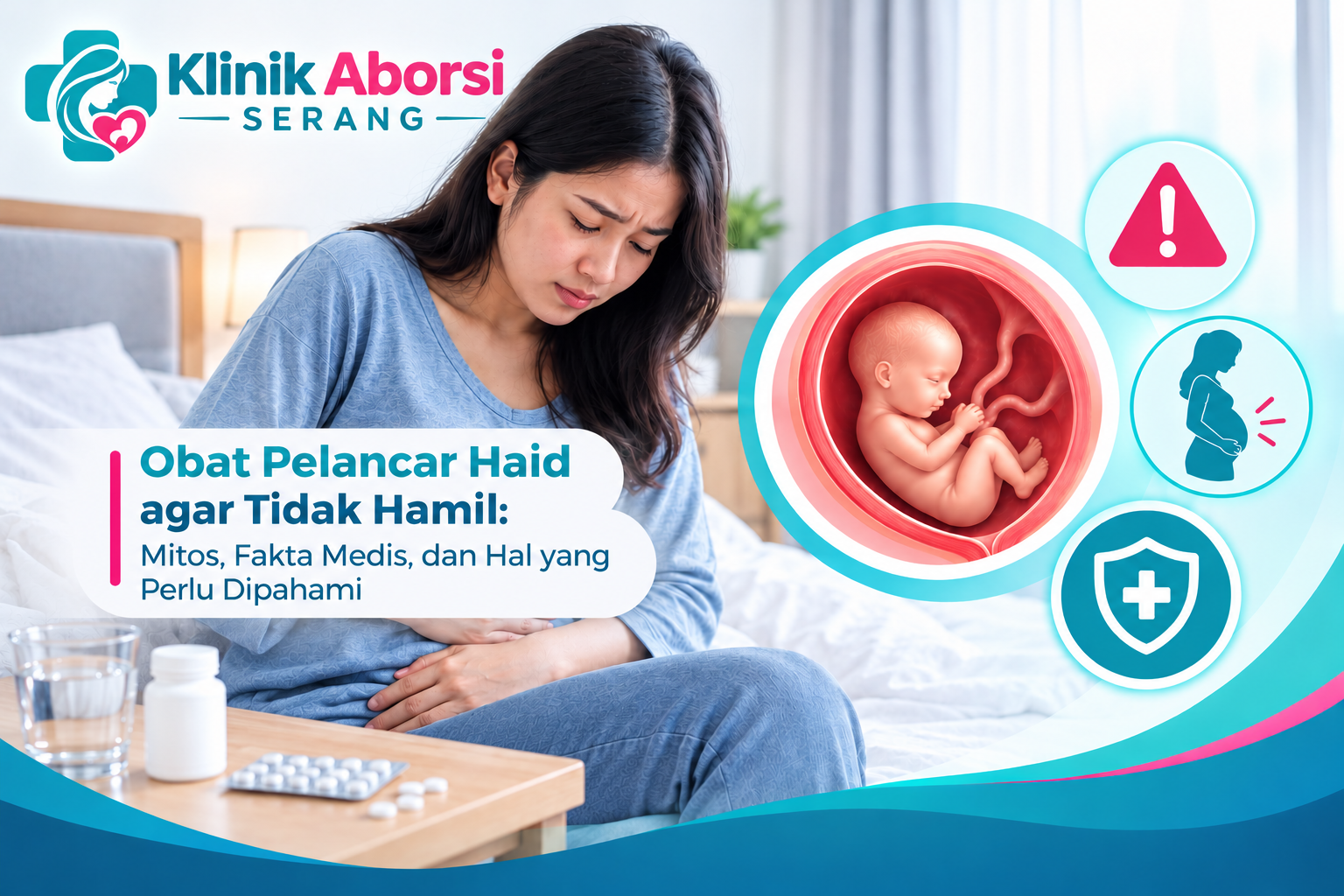 Obat pelancar haid agar tidak hamil dan penjelasan medis